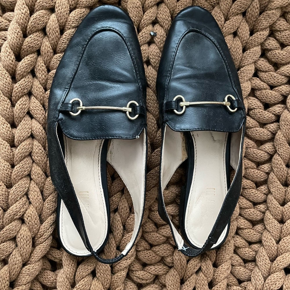 Bar III Women’s Black Mules
